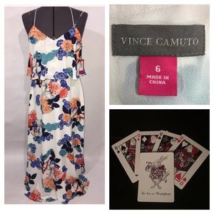 Vince Camuto Retro Riviera Maxi Dress Sz 6